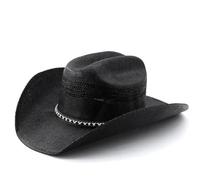 Cocila Cappelli da Cowboy per Uomo Cappelli Donna con Larga Estivi Western Spiaggia Occhiali Festa Bimbi (Black One Size) Mimetica Esercito Italiano Cappello Spiaggia Donna Bandane per