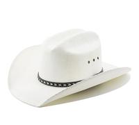 Cocila Cappelli da Cowboy per Uomo Cappelli Donna con Larga Estivi Western Spiaggia Occhiali Festa Bimbi (Light Yellow One Size) Cappello Estivo Cappello Pescatore Uomo Estivo Cuffia Notte