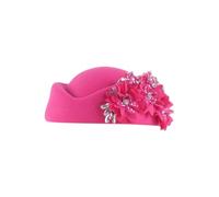 Cocila Cappelli da Donna A Tamburello con Applicazioni Floreali tè Compleanno Bambina (Hot Pink One Size) Cappello con Visiera Invernale Uomo Sottocasco Bici Invernale Cuffia in Seta Capelli