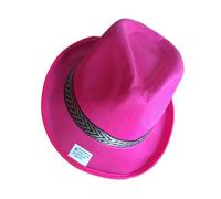 Cocila Cappelli da Uomo E Donna Primavera Estate Autunno Cappelli Jazz per Esterni Adulti Accessori Feste (Hot Pink One Size) Cappellino New York Cappello con Visiera Bandana Donna Cotone Uomo