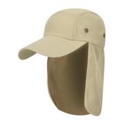 Cocila Cappello da Arrampicata All'aperto Sole Protettivo Anti-Spalle Cappelli Chiusi New Dritti (Khaki One Size) Cappello Baseball Uomo Capello Pescatore Uomo Passamontagna Militare Bandana