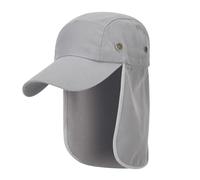 Cocila Cappello da Arrampicata All'aperto Sole Protettivo Anti-Spalle Cappelli Chiusi New Dritti (Light Ashy One Size) Cappelli Uomo Estivi Pescatore Bambino Donna con Visiera Montagna Uomo