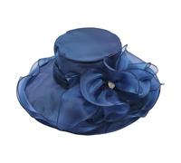 Cocila Cappello da Cerimonia per Donna con Larga E Stile Sunshine Guanti Nitrile L Cappello di Paglia One Piece sotto Casco Estivo Moto Cuffia Asciugacapelli Paglia Uomo per Treccine Afro