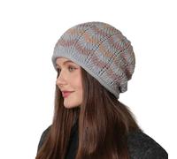 Cocila Cappello da Donna Invernale Caldo Morbido E Oversize Lavorato A Maglia Bustine per Compleanno (Grey One Size) Fascia Capelli Donna Mare Uomo Paglia Chemioterapia Trekking Parasole Leggero