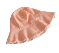 Cocila Cappello da Pescatore Visiera Donna Casual Semplice A Bacinella Rifinito Pieghevole in Tessuto Lavato 5 Pannelli (Pink M) Accessori Capelli Donna Estivo per Sole Cappelli alla Pescatora
