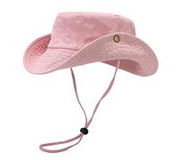 Cocila Cappello da Sole Donna All'aperto Tinta Unita Casual Elegante Cappellino E Trombette (Pink One Size) Cappello Visiera Donna Estivo per Cuffia Capelli Uomo Cotone Leggero Berretto