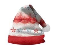 Cocila Christmas Hat For Adult Holiday Parties And Costume Events Tree Santa Printing Santa's Cappellino 5 (White M) cappello uomo invernale impermeabile Cappello Pescatore Uomo Nero Berretti