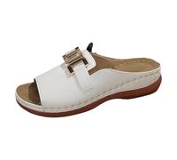 Cocila Ciabatte Donna Estive Ortopediche Pelle Anatomiche Sandali Pantofole Summer Sandals For Women 2026 Women'S Slide Womens Comfortable Slides Orthotic Walking Knot Casual Straps Plantar