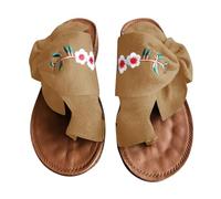 Cocila Ciabatte Estive Donna Da Spiaggia Con Fiocco Drag Big Yards Nuovi Sandali Grandi Cantieri Europa E Stati Uniti Infradito 37 Ortopediche Antiscivolo Pelle Platform Scarpe Leggere