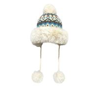 Cocila Cute Kawaii Multi Colored Women Warm Cover Ear Beanie for Winter with String Cappello Elefante (Blue M) Cappellino Cotone Bambina con Cuffie Coppola Donna Invernale per Pioggia Berretto