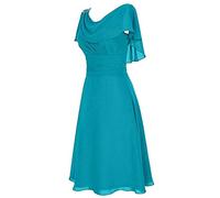 Cocila Cyber of Monday 2023 Vestiti da Donna Taglia 48 Abiti Donna Corti Scollati Abito Estivo Lungo Maniche Corte Vestito di Cotone Donna Lightning Deals Today Deal of The Day Prime Today