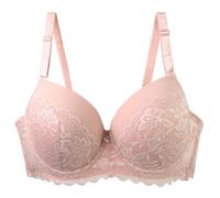 Cocila da Donna 36/80 38/85 40/90 42/95 44/100 46/105 Reggiseno con Coppa BCDEF Reggiseno con Ferretto Reggiseno Sexy in Pizzo per Donna Lingerie Taglie Reggiseno Taglie Forti (Light Pink, 80D)
