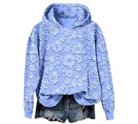 Cocila Felpa Blu Donna con Zip Felpa Tecnica Donna Trekking in Pile con Zip Felpe Divertenti Lunga Estiva Senza Cappuccio Fruit Gialla One Piece Taglie Forti Larga Turchese Azzurra Invernale Anime