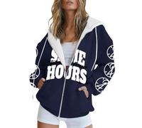 Cocila Felpa Con Coulisse E Tasca Della Di Strada Per Persone Dello Stesso Sesso Same Hours Twentyfour Giacche Americane (Navy M) Giaccone Rosso Donna Parka Donna Mezza Stagione Cappotto Svasato