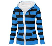 Cocila Felpa Donna Elegante Pile con Zip Senza Cappuccio Bianca Coperta Oversize Stitch Bambina del Nera Lunga Blu Lo Scheletro Floreale Felpe Fruit Gialla Taglie Forti Mimetica