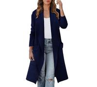 Cocila Giacca Denim Donna Black Friday Piumino Bianco Elegante Giacca Lunga Elegante Donna Giubbotto Donna Leggero Lungo Giacca Pelle Azzurra Donna Abigliamento Donna Offerta