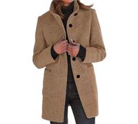 Cocila Giacca Finta Pelle Donna Montgomery Lungo Impermeabile Trekking Giacchino Argento Flash Deals of The Day Same Day Delivery Items