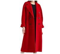 Cocila Giacca Slim Trench Cappotto Da Donna Con Risvolto Lungo A Impermeabili Caccia Red L Cappotto Con Pelliccia Donna Ecopelle Blu Giubbotto In Pelle 100 G Parka Autunnale Felpa Calda Zip