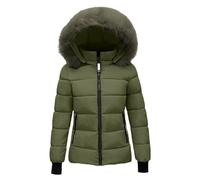 Cocila Giacca Tartan Black Friday Giubbotti Donna Invernali Firmati Smanicato Donna Piumino con Cappuccio Cappotto Donna Invernale Impermeabile Capotto di Donna Black Friday