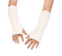 Cocila Guanti Da Donna Con Addensate Calde E Antivento In Peluche Lavorate A Maglia E Manopole Da Guanti Trasparenti Color Carne Refrigeranti Bici Corsa Che Si Riscaldano Guida Auto Donna