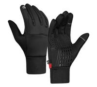 Cocila Guanti da sci termici invernali Touchscreen Neve Donna da ciclismo invernali mentermici Schermo perfetto per andare in bicicletta Correre Guidare Camminare e mandare (Black M)