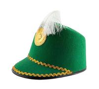 Cocila Hat with Cos Guard Drum High Top cap Trombette Cappellini Capodanno (Green One Size) Cappelli Paglia Donna Estivi Cuffie Sanitarie Donna Berretto Rosa Cappellino Estivo Bambino 10 Anni