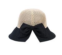 Cocila Hollow Sun Hat in Tinta Abiti Fuori Ragazza Cappelli Baseball (Black M) Cappelli Donna Grande Cappello da Pescatore Sfrangiato Tesa Larga Spiaggia Impermeabile Uomo Militare Smile Sole
