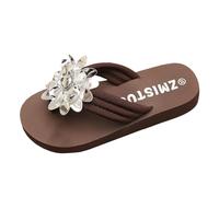 Cocila Infradito Da Donna Comode Resistenti Ed Eleganti Estive Grandi Dimensioni Con Bocca Di Pesce Fondo Spesso Fiocco Pantofole Spiaggia Per Le Vacanze Casual Bianche Ciabatte Scarpe Basse