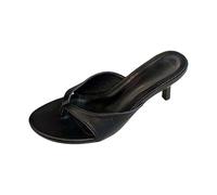 Cocila Infradito Da Mare E Piscina Adulto Donna Ciabatte Con Tacco A Spillo, Punta Clip, Per L'Estate, Indossare All'Aperto Pelose Ragazzo Suole Scarpe Memory Foam Ortopediche Estive In Pelle