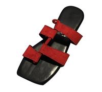 Cocila Infradito Donna Comode Da Spiaggia Sandali Ortopedici Pantofole Estive Donna, Con Quadrata, Linea Unica, Punta Piatta, Leggere E Semplici, Casual Per Le Vacanze Ciabattine Ospiti Lavabili