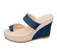 Cocila Infradito Donna Estive Estivi Da 2026 Con Zeppa Comodi Plantare Imbottito E Supporto Per Recupero Scarpe Casual Indossare Tutti I Giorni 34 Sandali Ciabatte Piscina Antiscivolo Pelle