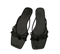 Cocila Infradito Donna Mare Da Pantofole Piatte Popolari Su Internet Alla Per Le Vacanze La Spiaggia E Libero. Bianche Elegante Scarpe Eleganti Ciabatta Estate Con Zeppa Ciabatte Paglia Estive