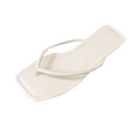 Cocila Infradito Donna Moda Ortopediche Estive Comode Pelle Supporto Ciabatte Da Spiaggia Piatte, Eleganti E Casual, Donna, Per L'Estate Giappone Vestiti Mare Suole Scarpe Memory Foam In Casa