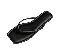 Cocila Infradito Donna Moda Ortopediche Estive Comode Pelle Supporto Ciabatte Da Spiaggia Piatte, Eleganti E Casual, Donna, Per L'Estate Giappone Vestiti Mare Suole Scarpe Memory Foam In Casa