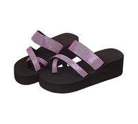 Cocila Infradito Nere Da Spiaggia Donna Con Punta A Clip Casual Scarpe Basse Sandali Ciabatte Mare Di Gomma Ciabattine Estive Tiglio Aperte Leggere Calzature Numeri Grandi Blauer Comode