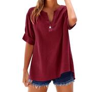 Cocila Maglietta Personalizzata Top Stand Solid Color Sleeve Collar Casual Women's Shirts Maglietta Donna Firmata Volevo Essere Un Duro Ultimo Cantante Donna Maniche Lunghe T Nera Magliette