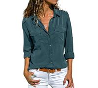 Cocila Massimo Dutti Donna Day Prime Camicia Donna Cotone Manica Corta Blusa Donna con Strass Camicia Elegante Donna Panna Camicetta Donna Corta Camicia Curvy Elegante Offerte Prime 10 11 Ottobre