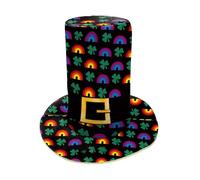 Cocila New St. Day Hat Green Irish Festival Show Guanti Nitrile S (Black S) Fasce per Capelli Donna Cappello A Secchiello Uomo Pescatore Donna Estivo Uncinetto Giallo Cappellino Carabinieri