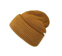 Cocila Reflective Beanie 2025 New 2.0 Unisex Winter Warm Knitted Hat Cappello Invernale Basket (Yellow A) Cuffia in Seta per Dormire Capelli Ricci Aeronautica Militare Uomo Cappellino da