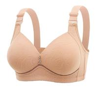 Cocila Reggiseno Allattamento Sostegno per Donne Cintura Regolabile Reggiseni A Copertura Totale Comodi Senza Ferretto Sportivo Imbottito Push Up con Coppa Brassiere da Donna Bretelle 6E
