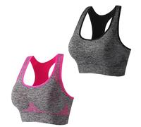 Cocila Reggiseno Allattamento Sportivi da Donna Confezione Multipla Imbottito A Supporto Medio per Allenamento Palestra Yoga (Coffee S) Magic Bra Invisibile Reggiseni Gravidanza Comodi Senza