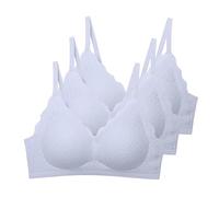 Cocila Reggiseno Donna Sostegno per Le Donne Cintura Regolabile Reggiseni A Copertura Totale Comodi Senza Ferretto Top Beach Volley Sportivo con Coppe Trasparente Dietro Push Up Abbigliamento