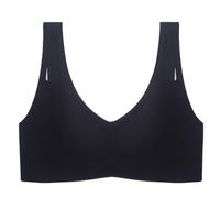 Cocila Reggiseno Invisibile Traspirante E Comfort per (Black, Xxl38/85Abc) Post Operatorio Post Operatorio Mastoplastica Risalti Abbigliamento Donna Adesivo per Vestiti Scollati Spalline