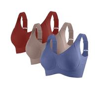 Cocila Reggiseno Push Up in 3 Pezzi Che può Far Sembrare Seno Grande, Raccogliere Cadente, Regolare La Forma E L'ascella è Un Tipo di Reggiseno. (D, XL) Ortopedico Trasparente Schiena Nuda per