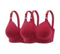 Cocila Reggiseno Push Up Sostegno per Donne Cintura Regolabile Reggiseni A Copertura Totale Comodi Senza Ferretto Infiore Donna Allattamento Sport Incrociato Trasparente alla Schiena Invisibile