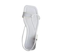 Cocila Sandali Con Cinturino Alla Cavigliadonna Da Uomo Pantofole Spiaggia Estive Sportive Esterno Scorrevoli Ciabatte Aperte (White, 37) Donna Trekking Piatti Bassi Estivi Neri Scarpe Mal Di