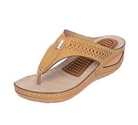 Cocila Sandali Da Donna Comodi Eleganti E Funzionali Con Chiusura Infradito Per Supporto L' Plantare Una Camminata Confortevole Sandalo Zeppa Funzione Di Massaggio Scarpe Plateau Tacchi Bambina