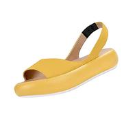 Cocila Sandali Donna In Pelle Casuale Banda Dita Dei Piedi Estate Donne Elastiche Aprire Da Sandali Donna Neri Bassi Neri Memory Foam Scarpe Bianchi Con Zeppa A Ciabatte Estive Argento Acqua