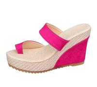 Cocila Sandali Estivi Da Donna 25, Con Zeppa, Comodi, Plantare Imbottito E Supporto Plantare, Per Recupero, Scarpe Casual Indossare Tutti I Giorni Mare Ragazza Infradito 38 Ciabatte Estive