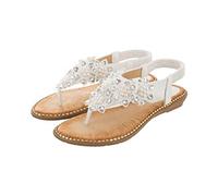 Cocila Scarpe Donna Estive Larghi Da Spiaggia Estivi Sandali Piatti Con Cinturino A T Comode Passeggio infradito eleganti Eleganti Ciabatte Piscina In Pelle Sandalo Due Fasce Piu Incrocio Strass